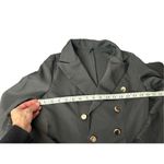 Womens black Casual Blazer Cardigan Open Front Long Sleeve Solid Color Jacket Sz Size XS Photo 8