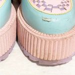 Dolls Kill Strange Cvlt Size 10 Pastel Pink Super Kreep Platforms Sneakers Punk Photo 2