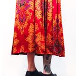 Vintage Genuine Leather Western Heeled Mules in Black | Size 6.5 Photo 2