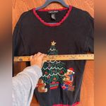 Work in Progress Beaded Decorated Christmas Trees Sweater size‎ s (6 Photo 5