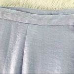 The Jetset Diaries THE JETSET DIARIES Purple Satin Midi Skirt Draped Ruffle Thigh Slit Large New Photo 11