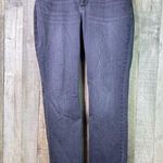 Lee  12 Short Regular Fit Straight Leg Mid Rise Secretly Shapes Gray/Blac… Photo 0