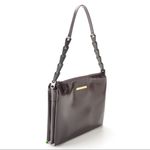 Gucci VINTAGE 1990'S SLIM ZIP SHOULDER BAG AUBERGINE PURPLE MASTERCALF LEATHER Photo 3