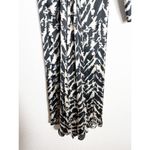 ZARA  Woman Satin Effect Animal Print Midi Dress Small Long Sleeve 9878/081 Photo 9