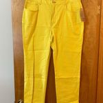 Ralph Lauren Lauren Jeans Co.  Jeans Speedboat Yellow Pants Vintage Women’s 16 Photo 0