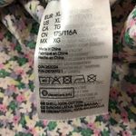 H&M Floral Square Neck Puff Sleeve Top XL Photo 7