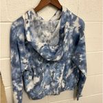 Hippie Rose  large (on the small size to me) hoodie-drawstrings, warm, colorful Photo 3