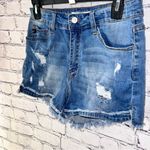 KanCan Distressed‎ Denim Shorts Size 28 Blue Photo 2