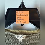 POL  Mixed Media Oversized Tunic with Balloon Sleeves  NWOT Small Photo 3