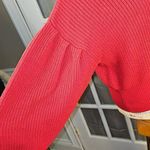 Love moschino  Womens Wool Cashmere Blend‎ Red Heart Sweater Small Valentines Day Photo 3