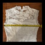 Sans Souci sleeveless white lace dress. Size XL Photo 5