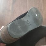 Black suade short boots size 9.5 women's by Vintage Crown in great shape 1 inch Photo 1