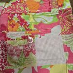 Lilly Pulitzer Patchwork Shorts Colorful Print Casual Size 4 Photo 2