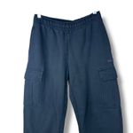 Aritzia TNA Black Cozy Fleece Sweatfleece Mega Cargo Jogger Thick Sweatpants XS Photo 6