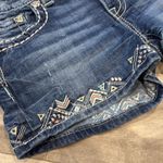 Miss Me  Embroidered Denim Jean Shorts 28 Photo 4