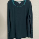 Smartwool  Merino Wool Blend Green Sweater Medium Photo 5
