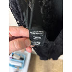 93 ELINE Line & Dot Black Lace Mock Neck Backless Jumpsuit Womens Size S Gothic Photo 7