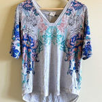 Anthropologie Athropologie Flora & Fauna Tee Akemi + Kin Short Sleeve Knit Top Womens‎ Size XS Photo 0
