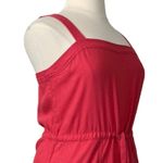 Gap Women's Romper Pink Adjustable Straps Linen Blend Salmon Pink New Size 14 Photo 5