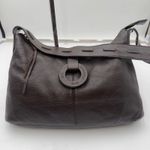 The Sak  Hobo Bag Dark Brown Pebbled Leather Shoulder Bag Photo 9