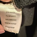 FIGS Catarina One Pocket Scrub Top Black Women's Size Large Technical Collection Photo 2