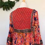 Anthropologie RD + Koko Floral Jacinto Peasant Dress S Photo 5