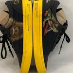 Vans Old School National Geographic Photo Ark Black Yellow Skate Shoes Women's 6 Photo 6