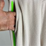 Sundry Faux Sherpa Sweatpants Neon Stripe On Cream Size 4 (XL) Cozy Pilates Photo 6