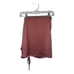 ALLSAINTS 21 Saints Mauve Ruched Bodycon Mini Skirt, Small Photo 2