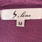 SLine lavendar cardigan. Size Medium. Purple Photo 1