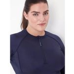 Lane Bryant LIVI Navy Blue Long Sleeve UPF 50+ Rashguard Sz.18W NWT Photo 1