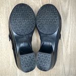 Dansko  Tamara Black Leather Buckle Clogs Slip On Shoes Womens Size 38 US 7.5-8 Photo 8