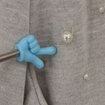 NWT INC Pearl Embellished Sweatshirt Gray Coquette Ruched Tie Sides Size PL Photo 3