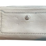 Marc Jacobs  Silver Leather Zip-Around Wallet‎ Unisex Photo 0