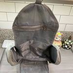 BELLA RUSSO TRAVEL COLLECTION PURSE TOTE TOILETRIES ROLL BAG GRAY ROUND STYLE Photo 5