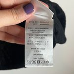 TSE  Italian Yarn black mixed media cashmere sweater Photo 5