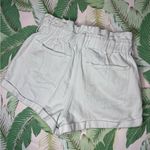 PacSun Mint Green PaperBag High Waist Mom Denim Shorts Photo 3