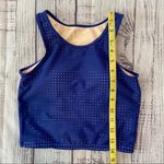 Fabletics  Blue Valentina Midi Bikini Top.  Size XSmall. Photo 4