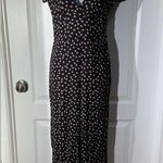 Free People  Elegant Black Floral Jumpsuit Photo 0