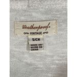 Weatherproof Vintage Women's Hooded White See Through Jacket Long Sleeve Small Photo 5