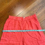 Poetry NWT  Cropped Trousers Garment Dyed Linen OS Photo 13