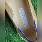 Rothy's The Espadrille in Gold Stripe Loafer Flats Size W8.5 *no ties* NWOT Tan Photo 14