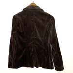 Croft & Barrow Corduroy Button Up Shirt Jacket Dark Chocolate Brown Medium Photo 2