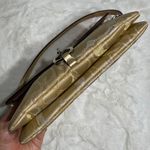 Coach y2k  Vintage Demi Metallic Gold Silver Mini Purse Photo 5