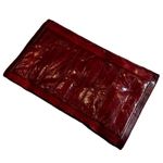 70s Vintage Eel Skin Clutch Photo 6