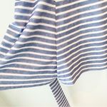 ePretty Blue Striped Shorts Romper Pockets XL Photo 5