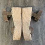 Vince Abby brown suede platform wedges Photo 4