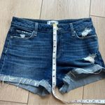 Paige  Denim Jimmy Jimmy Jean Shorts Size 26 Mid Rise Distressed Cuffed Short Photo 6
