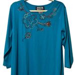 Indigo Moon QVC Style Teal‎ Dress NWT 1X Blue Photo 1