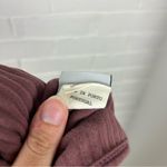 Baserange Organic Cotton Ribbed Knit Wrap Skirt Size S Brown Photo 3